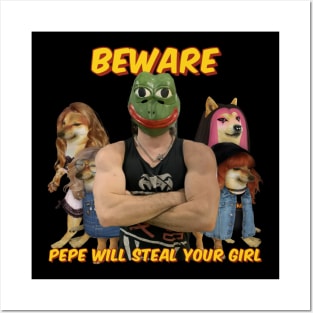 Pepe Frog 1 Posters and Art